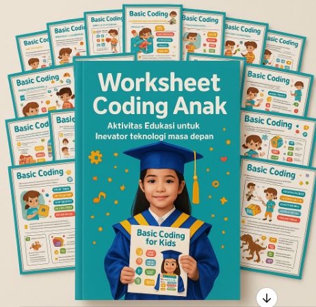 Worksheet Coding Anak